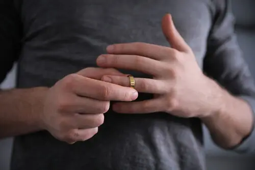 Couple in counselling session